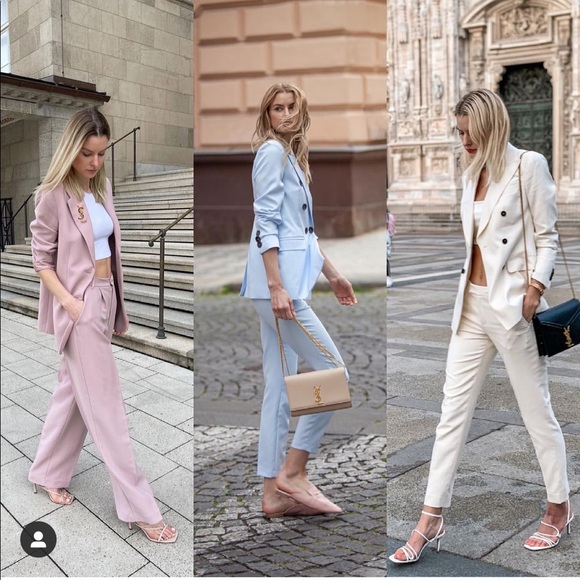 Zara blazer and pants set bloggers fav - Picture 2 of 16